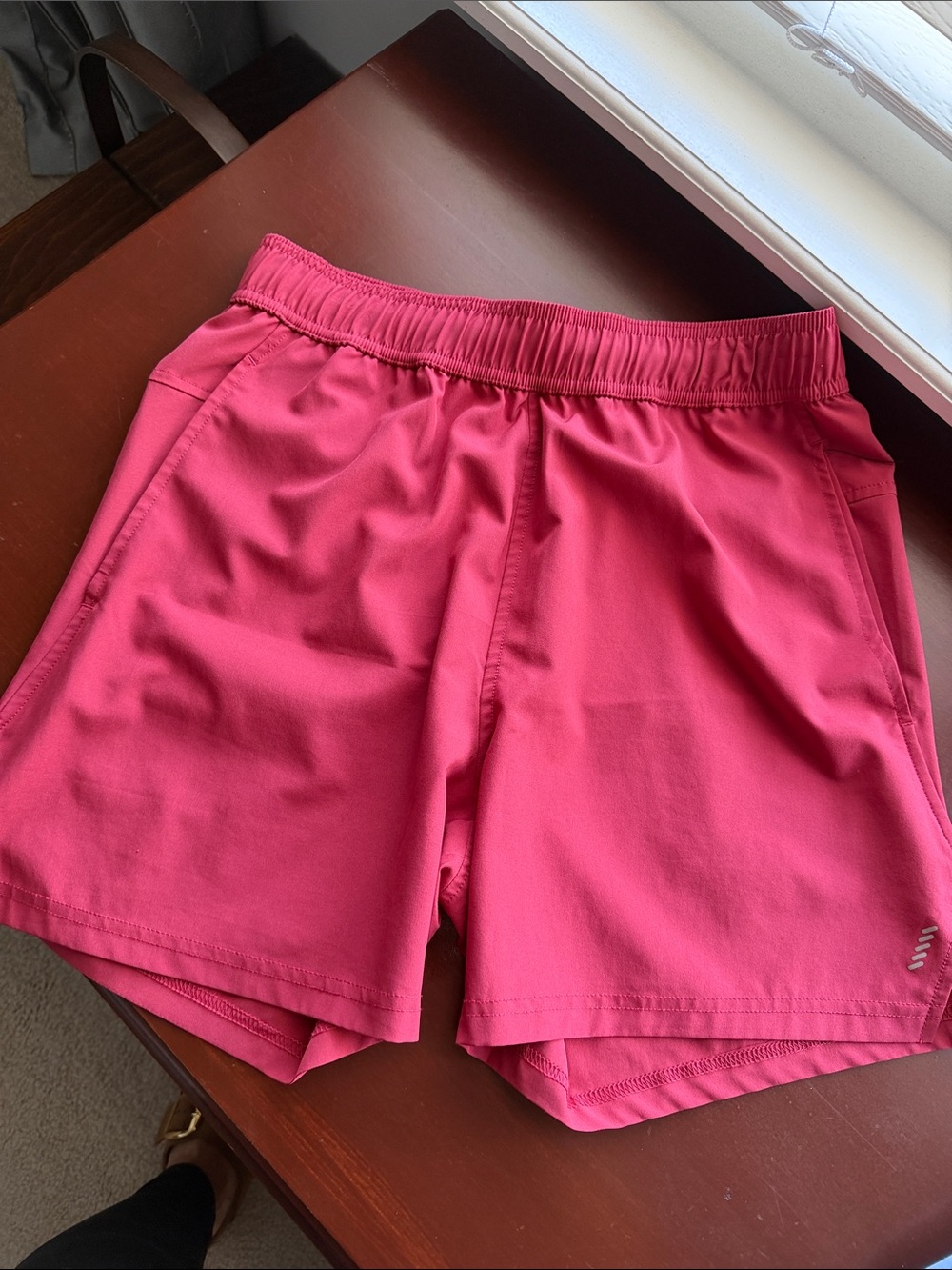 Balance Collection Men's Athletic Shorts - burnt red
